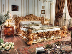 Baroque bedroom interior