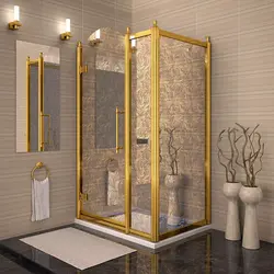 Bathtub with screen in the interior