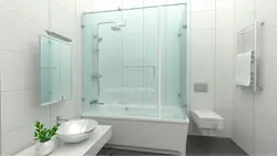 Интерьердегі экраны бар ванна