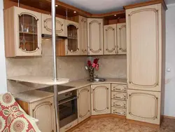 Kitchens built-in corner cabinets photo