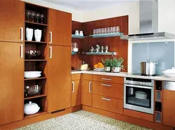 Кухни встроенные угловые шкафы фото