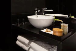 Bathtub Design With Countertop Sink Photo