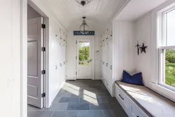 Hallway interior with window