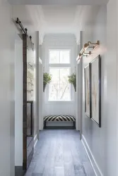 Hallway interior with window