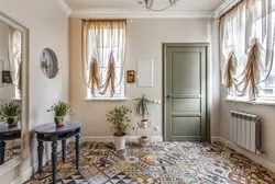 Hallway interior with window