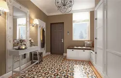 Hallway interior with window