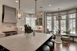 Kitchen Design In Your Home With A Bay Window