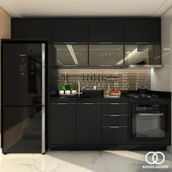 Kitchens with dark glass photos