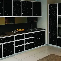 Kitchens with dark glass photos