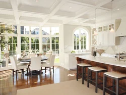 Kitchens Living Rooms With Stained Glass Windows Photo