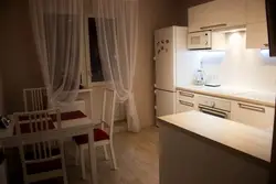 Дызайн кухні 8 м з выхадам на балкон