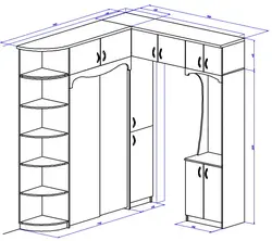 Прихожие Дизайн Угловые И Их Схемы