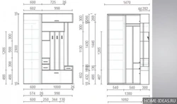 Hallway design corners and their schemes
