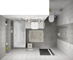 Lombardy in the bathroom interior