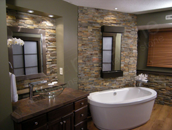 How to renovate a bathroom without tiles photo