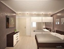 Interior Of A Bright Bedroom Door Photo
