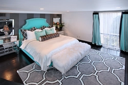 Bedroom Design With Carpet On The Floor