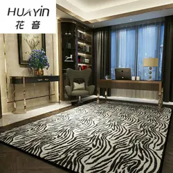 Bedroom design with carpet on the floor