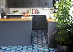 Boz Linoleum Ilə Mətbəx Dizaynı