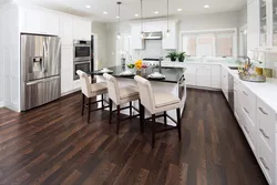 Kitchen Design With Gray Linoleum