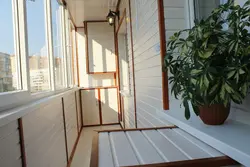 Finishing the loggia on a budget photo options