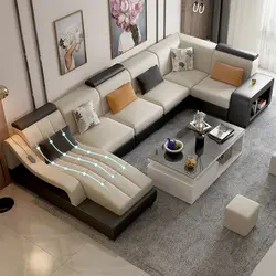 Comfortable sofas for living room photo