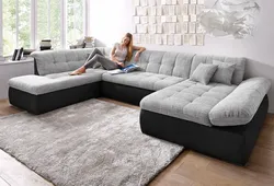 Comfortable sofas for living room photo