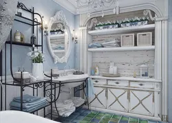 Chic bathroom interiors
