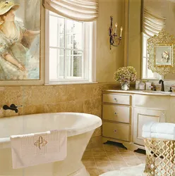 Chic bathroom interiors