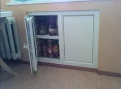 Ниша под окном на кухне в хрущевке идеи дизайна