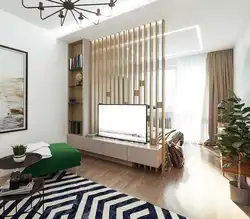 Yataq sahəsi rayonlaşdırma ilə mənzil dizaynı