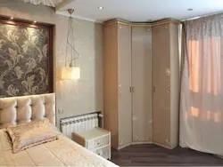 Small wardrobe in the bedroom photo