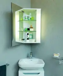 Сурати шкафҳои овезон дар ҳаммом