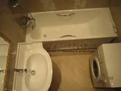 Тарҳи ҳаммом 170x170 бе ҳоҷатхона бо мошини ҷомашӯӣ