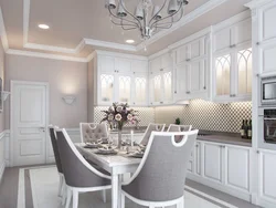 Kitchen design modern classics in light colors