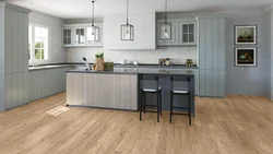 Kitchen interior laminate color