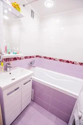 Examples of bathroom renovation in a panel house photo