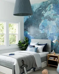 Wallpaper For Teenage Boy'S Bedroom Design