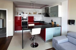 Corner Kitchen Design In Studio