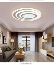 Spotlights in the living room interior