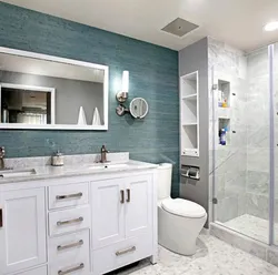 Blue Marble Bathroom Design