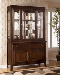 Inexpensive Sideboard For Dishes In The Living Room Photo