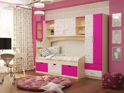 Фото спальных детских гарнитуров