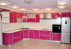 Пластиковые кухни фото