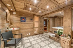 Living Room In The Sauna Photo