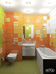Color Scheme Of A Small Bathroom Photo