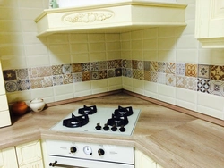 Interior tiles for kitchen ceramics