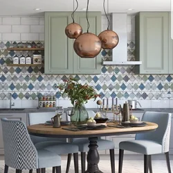 Interior tiles for kitchen ceramics