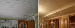 Потолки Из Пластика На Кухне Фото Своими