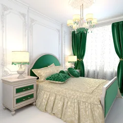Emerald bedroom design